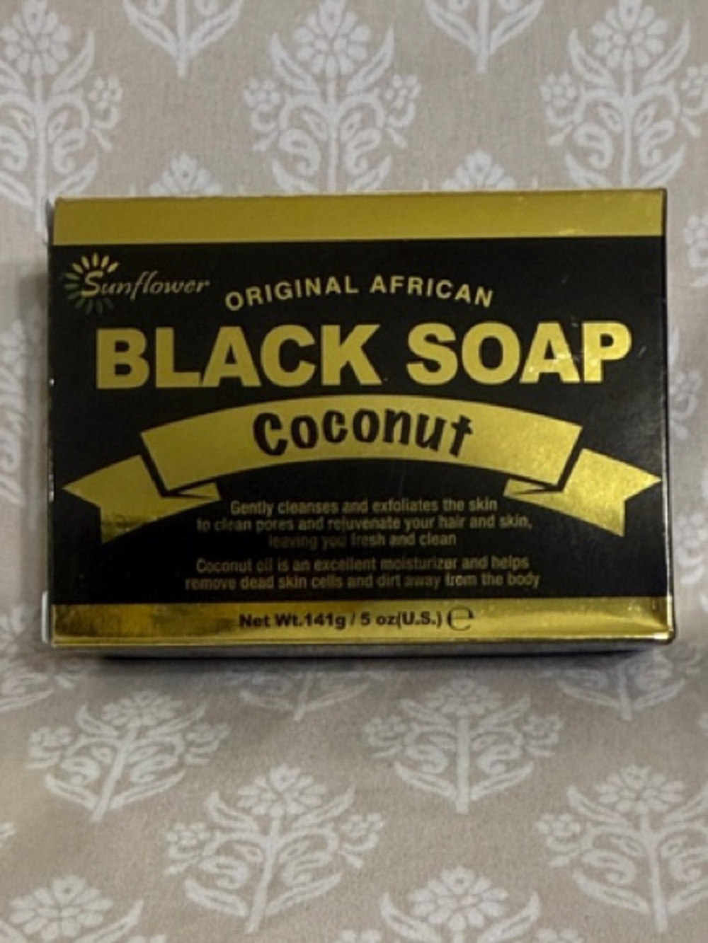 Sunflower Black Soap Coconut